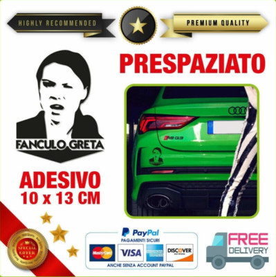 Adesivo Vinile 'Don't Touch My Bike' Rosso FluO - 12cm - Per Auto, Moto, Casco, Laptop - Foto 8