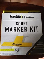 Pickleball Court Boundary Marker Reusable Kit By Franklin Works On Any Surface