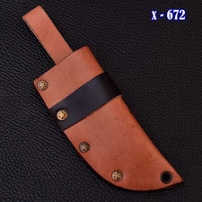 Custom Handmade Fixed blade Knife Leather Sheath Knife Holster