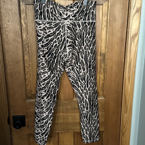 Leggings donna Jessica Simpson stampa animalier taglia large compressione alto spreco - Foto 4 di 4
