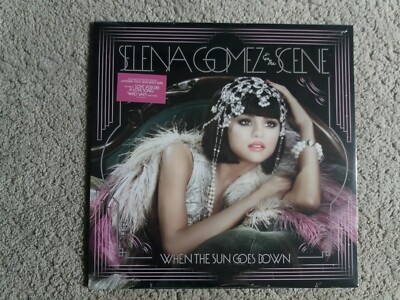Vinyl 12'' LP - Selena Gomez - Wenn die Sonne untergeht - Lavender Swirl - VERSIEGELT