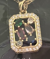 women's 18k gold-plated stainless steel necklace