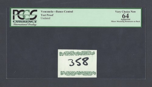 Venezuela - Banco Central Test Proof Uncirculated - 第 1/2 張圖片