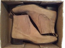 NIB Ladies Brown Leather Ankle Books