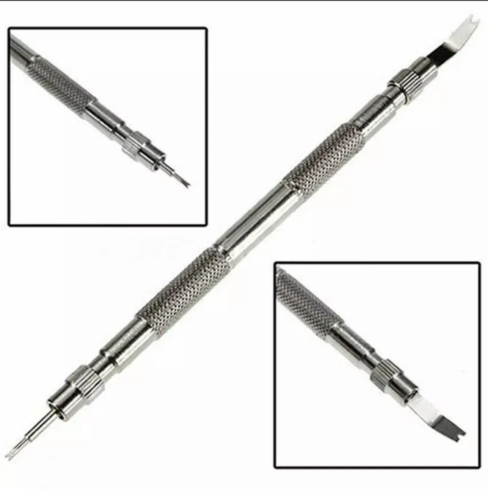 1 peça pulseira de relógio pino removedor de barra de mola kit de ferramentas de reparo de remoção de relojoeiro - Imagem 4 de 4