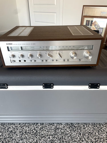 Ampli Vintage Yamaha CR-820, 2x50 Watts RMS, Révisé, Look Superbe, Japon 1977