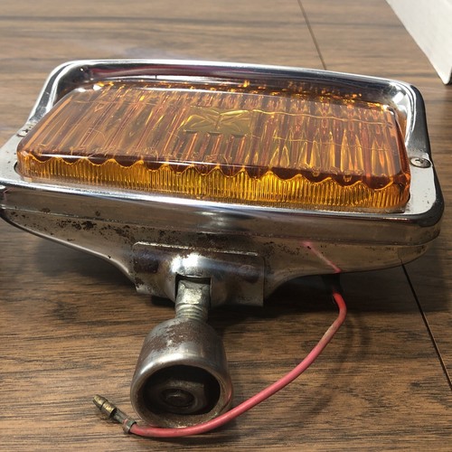 Untested* Vtg PAIR SEARS ROEBUCK QUARTZ-HALOGEN AUXILIARY AMBER FOG LIGHTS JAPAN - Picture 4 of 24