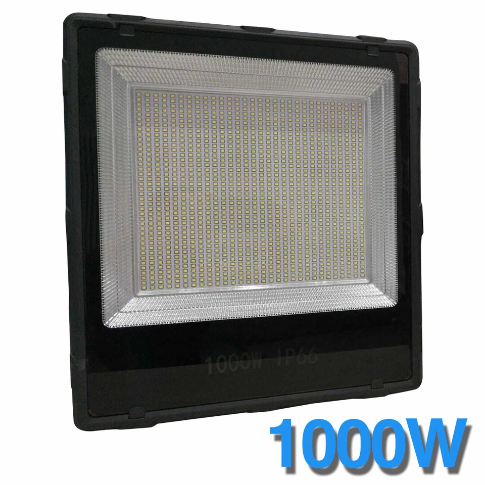 C4S FARO LED SMD 1000W FARETTO Slim LUCE Di Inondazione IP66 ALTA LUMINOSITA' 90lm/W