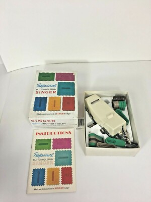 SINGER Professional Buttonholer For VerticalNeedle ZigZag Sewing Machines 102878
