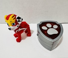 Paw Patrol Mighty Pups Marshall and Lights Sounds Badge Lot
