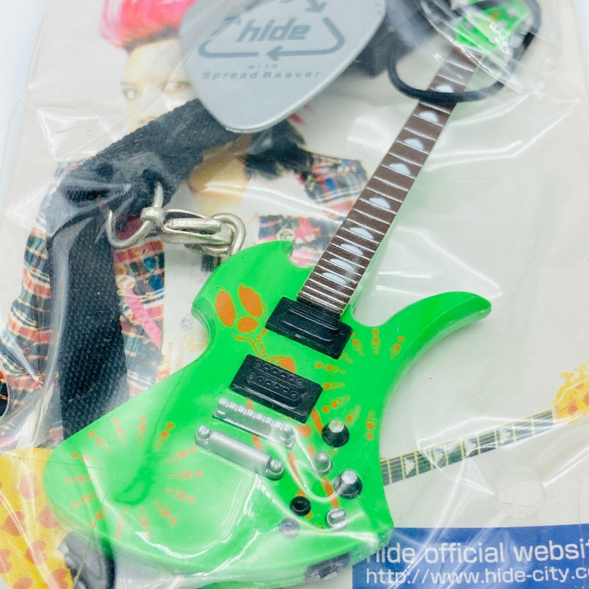 hide Guitar Collections 1/12 PSYENCE GREEN Guitar Figure