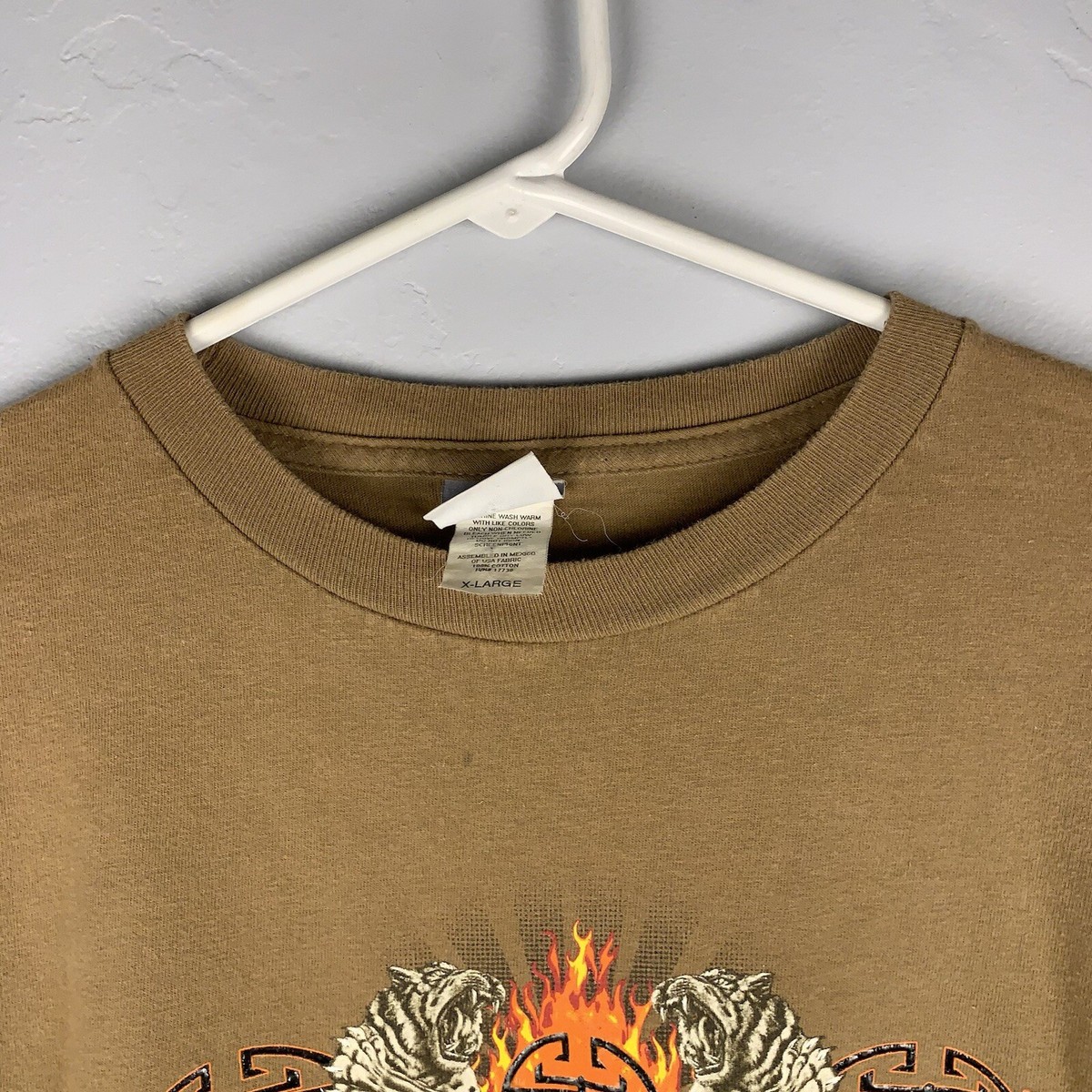 Y2K Vintage Utility Brand 3D Logo Dragon Fire Tribal Graphic Y2K Vintage Utility Brand 3D Logo Dragon Fire Tribal Graphic