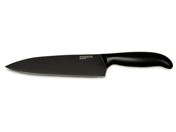 Edelstahl Kochmesser Schwarz Messer KüChenmesser 32 Cm/ 19Cm Klinge Chef´S Knife-image