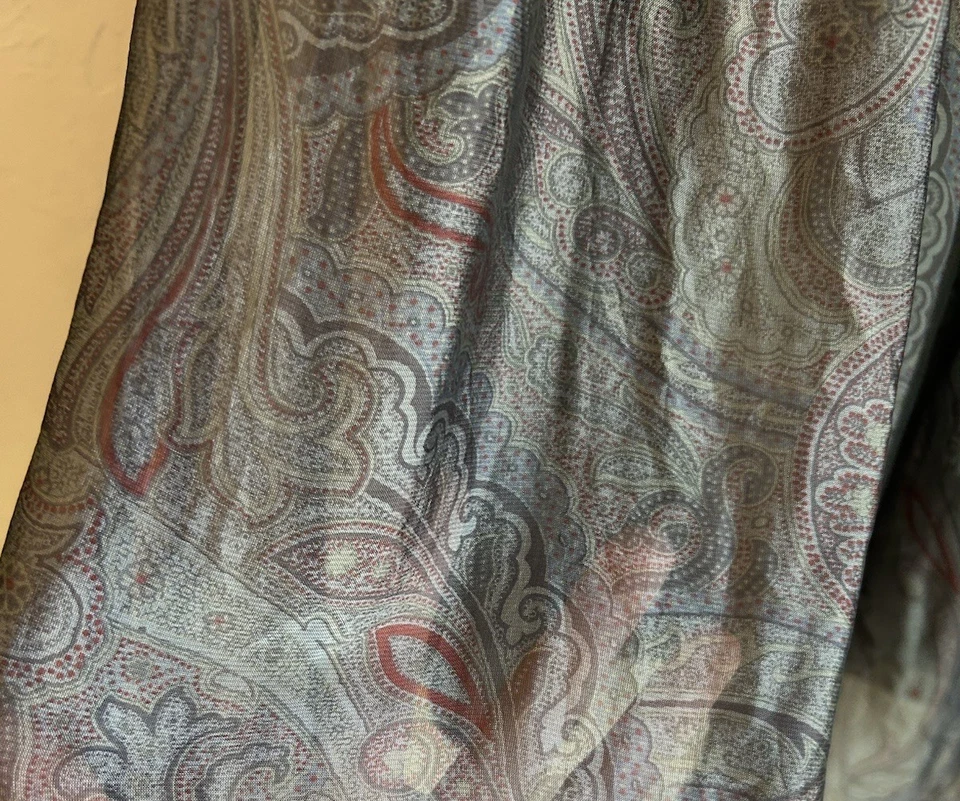 Vintage Y2K Lafayette 148 New York Silk Maxi Skirt 8 Luxury Designer Ethereal - Image 4 of 4