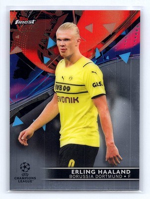 2021-22 Topps Finest UEFA Champions League #10 Erling Haaland