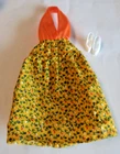 Vintage 1978 Barbie Best Buy Fashions #2770 Halter Dress & White Pumps