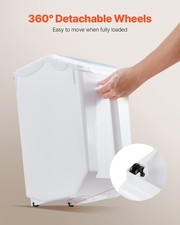 Large 20L 4.5Gal Airtight Food Storage Container Rice Flour Grain Pet Food Bin