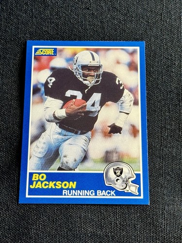 Bo Jackson #2 1989 Panini Score card