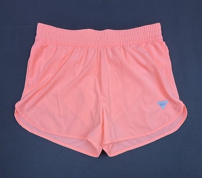Columbia PFG Windy Bay Women s Shorts M Coral Peach 3  Inseam Regular Fit New