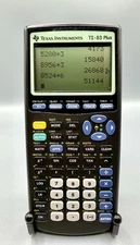 Texas Instruments TI-83 Plus Graphing Calculator – Tested Working