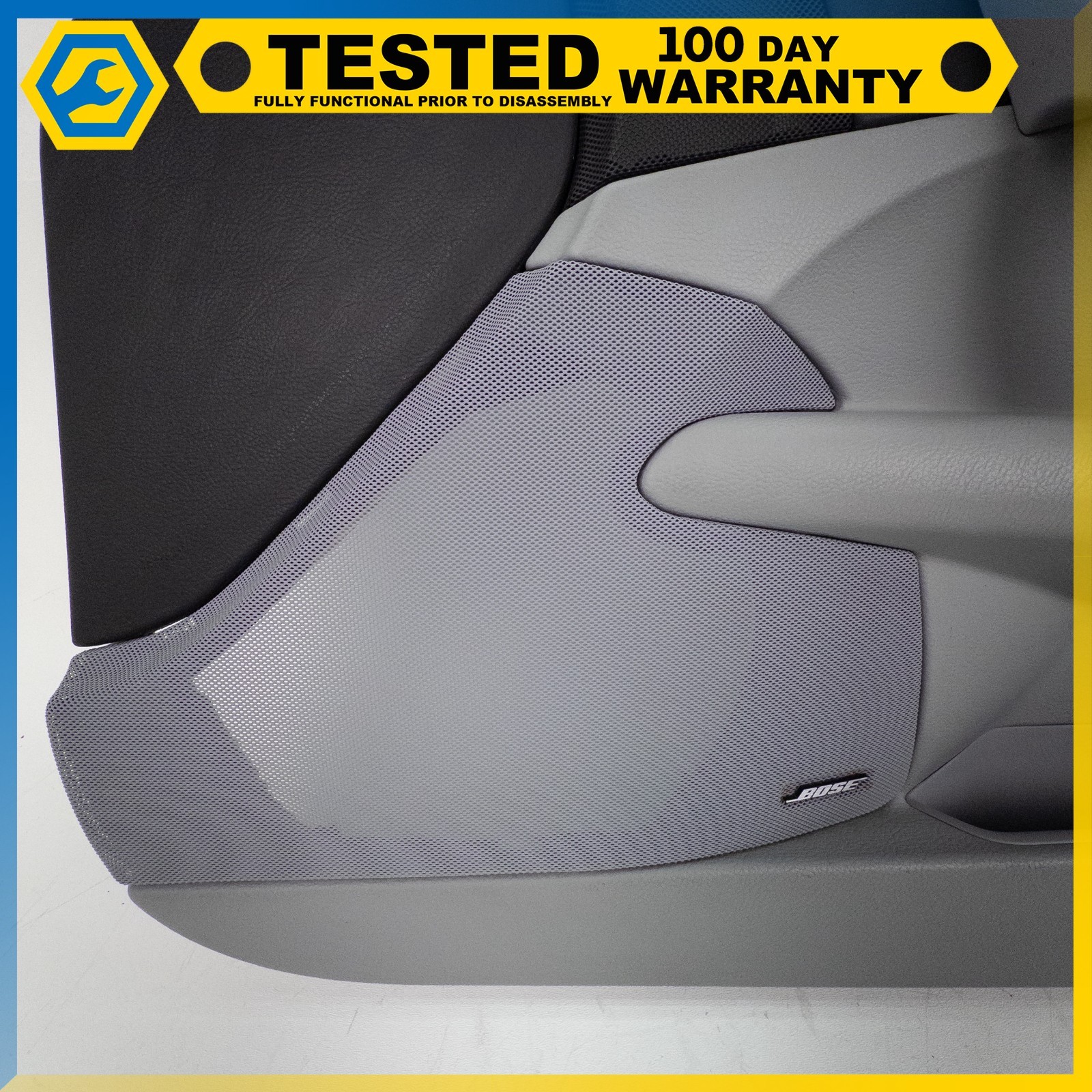 05-13 CHEVROLET CORVETTE C6 FRONT RIGHT SIDE INTERIOR DOOR PANEL GRAY OEM