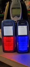 Superb Custom Lights Nokia 3100 Blu&Red (Unlocked) Mobile Phone Unique Custom 👌
