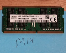 SK Hynix 16GB 2Rx8 PC4 3200AA SODIMM Laptop Memory HMA82GS6DJR8N-XN NO AC 2025