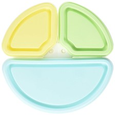 Baby 3 in 1 Detach-A-Bowl   Travel Friendly   Baby Food Storage - Blue