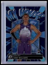 2024-25 Donruss Optic #4 Cody Williams My House Holo