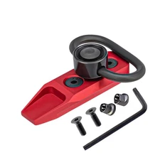 Alloy Red Tactical KeyMod Modular Direct Attachment Quick Detach QD Sling Swi...