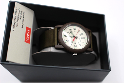 Timex TW2P59800 Camper 34mm Quartz Watch Olive Japan Limited