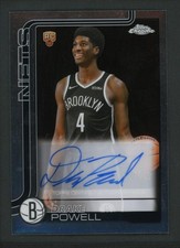 2025 DRAKE POWELL AUTO TOPPS CHROME ROOKIE RC AUTOGRAPHS