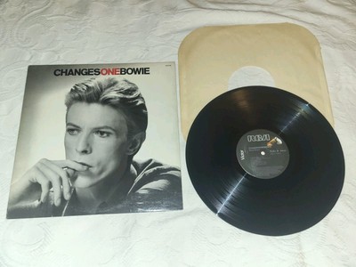 DAVID BOWIE-CHANGES ONE 1984 RCA VICTOR RECORDS REISSUE LP AQL1-1732 EXC. VG+
