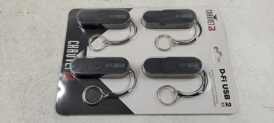 4 Pack of Chauvet DJ D-Fi USB 2 wireless DMX transceivers - Image 4 of 4