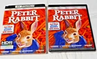 New Peter Rabbit (4K  Ultra HD &  Blu-ray -  Digital Code Expired) w Slip Cover