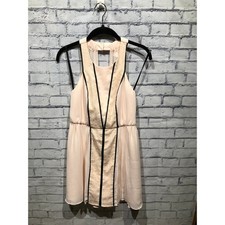 BCBGeneration, Women 2, Pink, Lace Chiffon Pleated Dress Sexy Fairycore Vibe