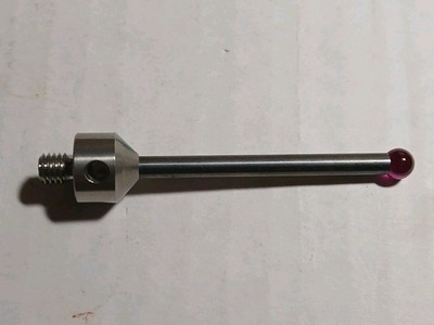 CMM TOUCH PROBE STYLUS M4 FLUSH MOUNT RUBY TC TUNGSTEN CARBIDE STEM 3mm x 53.5mm