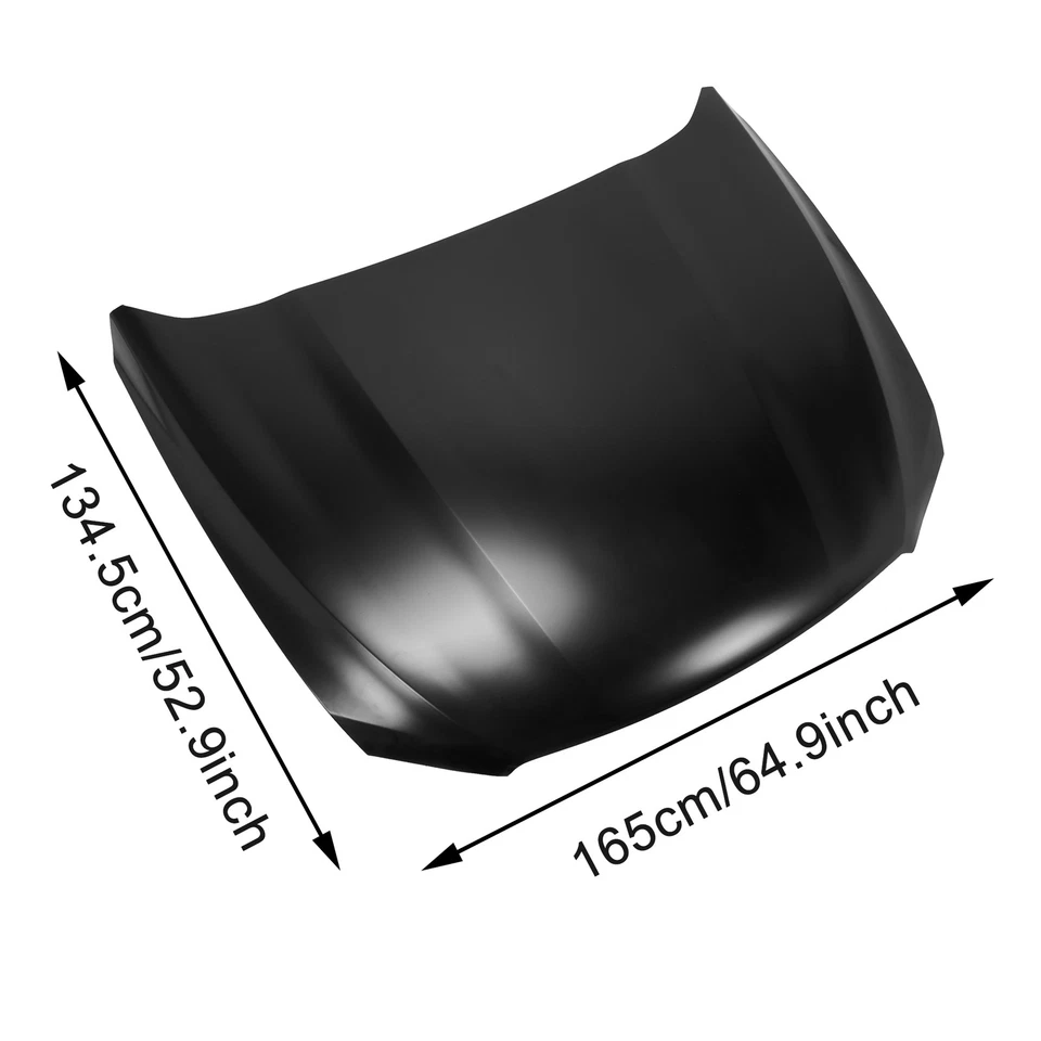 New Front Hood Panel Black DG1Z16612A For 2013 2014 2015 2016-2019 Ford Taurus - Изображение 2 из 4