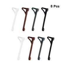 4 Pairs Silicone Eyeglasses Leg Cover Non Spectacles Leg Sleeve Accessories