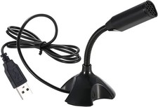 Mini USB Microphone for Desktop Computer and Laptop,Portable USB Condenser Mi...