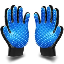 Pet Grooming Gloves Deshedding Glove for Easy Mess-Free Grooming