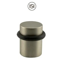 Signature Hardware 302348 1-1/2 Inch Floor Mounted Peg Door Stop Brushed Nickel