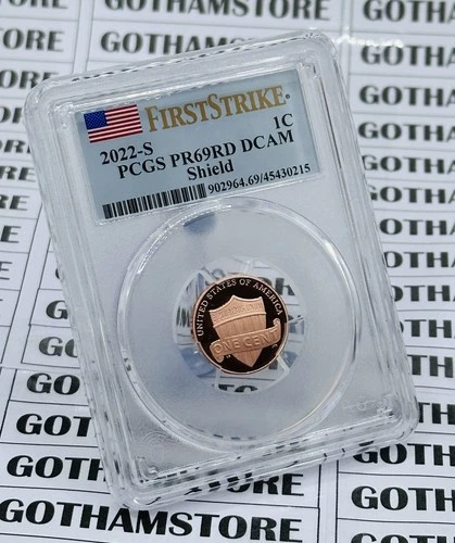 Photo of a 2022-S Lincoln Shield Cent Proof from an eBay listing that sold on Jul 21, 2026
