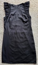 Women’s Ann Taylor Lined Black Sleeveless Dress Size 4