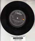 WINGS & PAUL McCARTNEY Listen to what the man said 7" 45 record + juke box strip