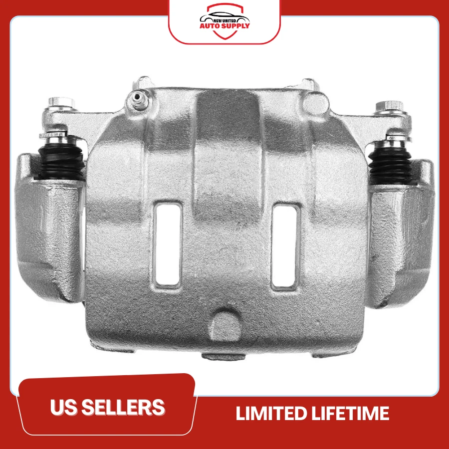 Pinza de freno delantera izquierda con soporte para Chevy W5500 4500 Tiltmaster Isuzu GMC Foto 3 de 3