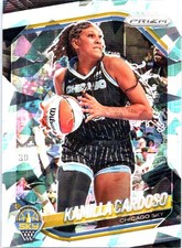 2025 Panini Prizm WNBA #89 Kamilla Cardoso Ice Prizms