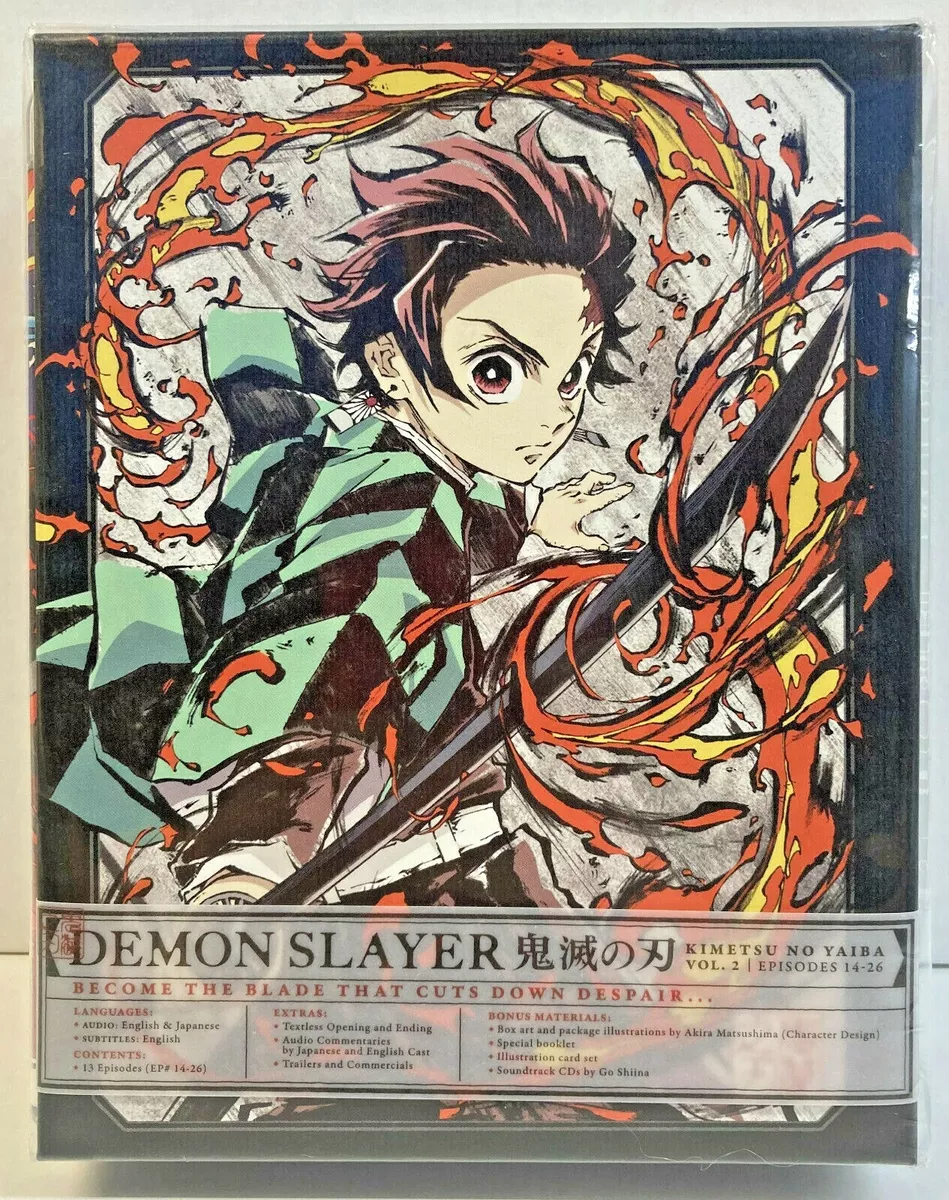 Demon Slayer : Kimetsu no Yaiba Vol.2 Episodes 14-26 Blu-Ray Box