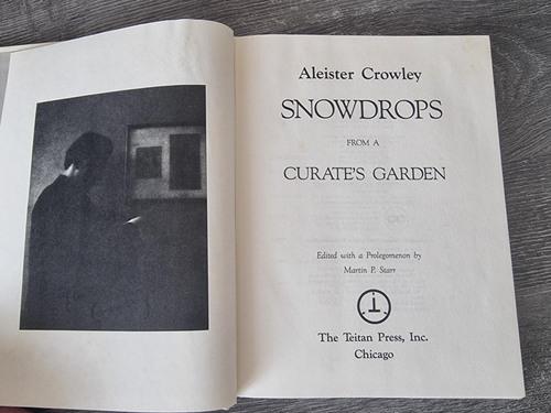 Snowdrops From A Curates Garden - Aleister Crowley 1st Edition HC, Occult - Picture 11 of 12