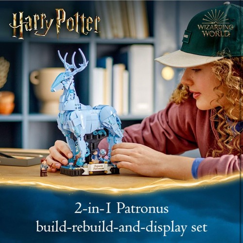LEGO Harry Potter Expecto Patronum 76414, Collectible 2-In-1 Building Set New - Picture 2 of 17